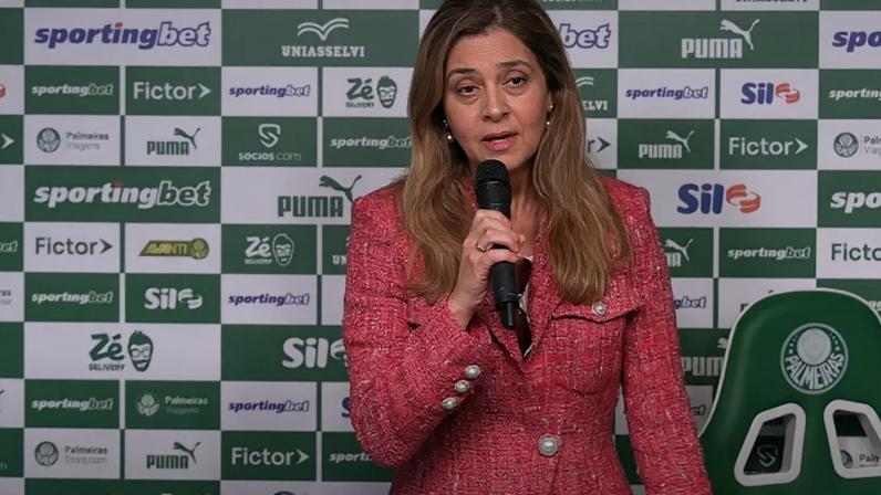 Leila Pereira volta a cutucar o Flamengo e critica liga organizada pela CBF.