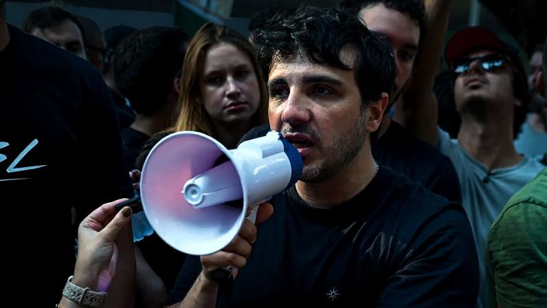 OUTSIDER - Renan Santos: o nome saído do MBL para disputar a Presidência tem força nas redes (Roberto Sungi/Ato Press/Folhapress/.)
