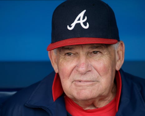 Bobby Cox spent the majority of his 32-year career as a manager with the Atlanta Braves.