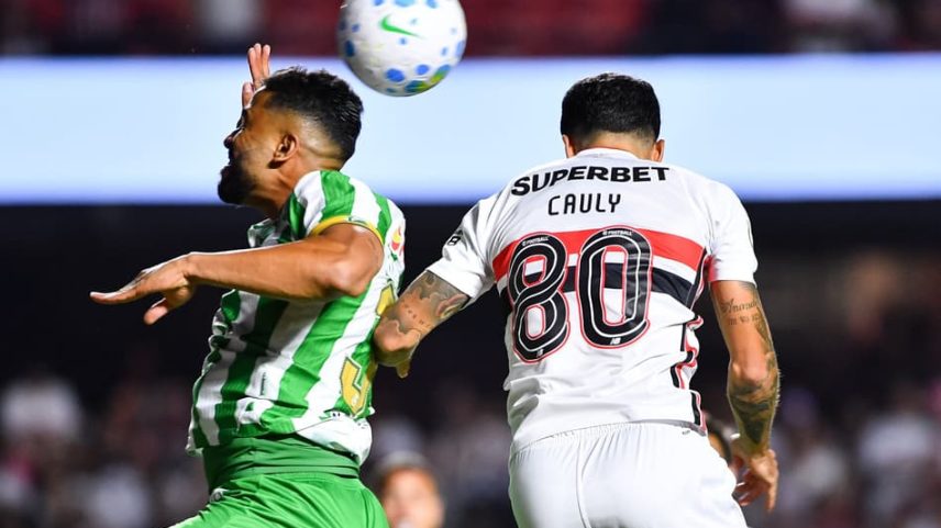São Paulo e Juventude pela Copa do Brasil (Foto: Roberto Casimiro /Fotoarena/Folhapress)