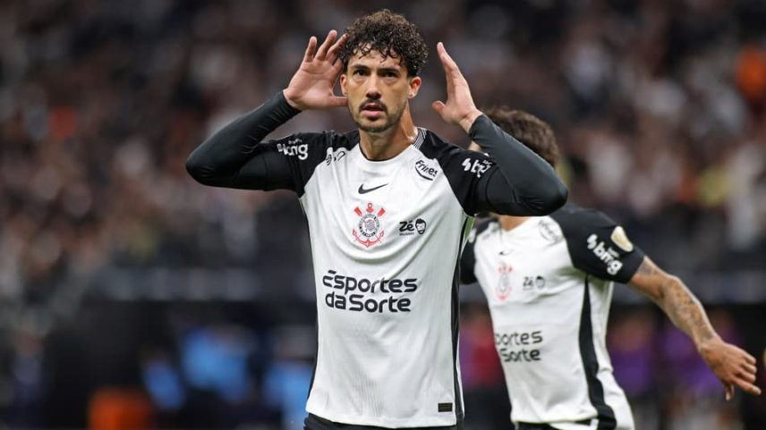 Gustavo Henrique marcou um dos gols da vitória do Corinthians (Foto: André Cardoso/FocoUy/DiaEsportivo/Folhapress)