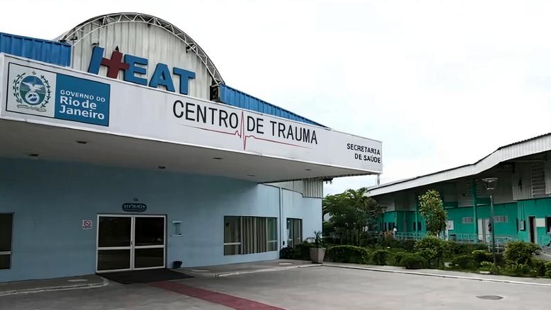 Agente foi socorrido para o Heat e tem quadro de saúde estável