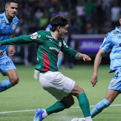 Gol perdido em Palmeiras x Santos provoca reação de torcedores