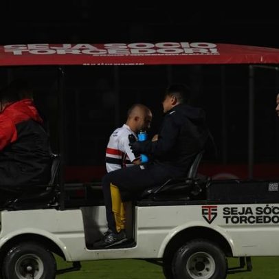 Problemas físicos de Lucas Moura desde o retorno ao São Paulo