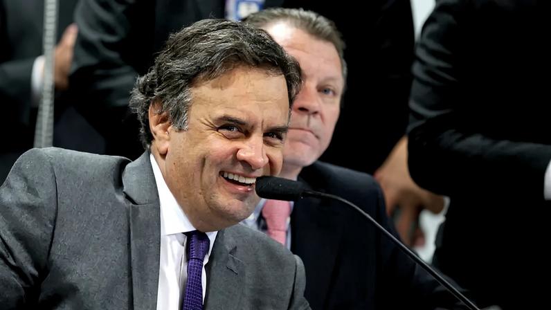Presidente nacional do PSDB, senador Aécio Neves (MG). Foto: Gerdan Wesley