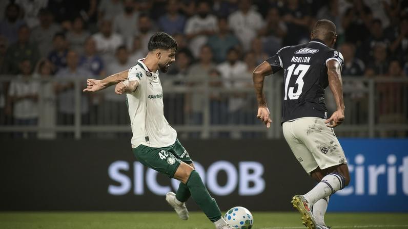 Remo e Palmeiras empataram por 1 a 1 (Foto: Marcos Junior/AGIF/Folhapress)