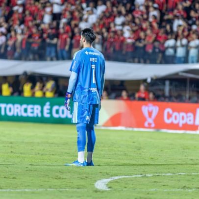 Falha de Rossi em Vitória x Flamengo revolta torcedores