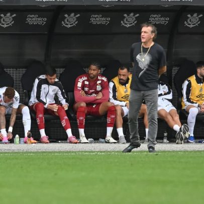 Cuca se posiciona sobre polêmica envolvendo substituição de Neymar no Santos