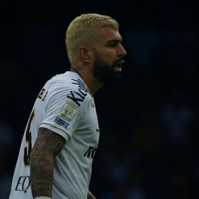 Gabigol desabafa após empate do Santos: joguei bem, mas não adiantou