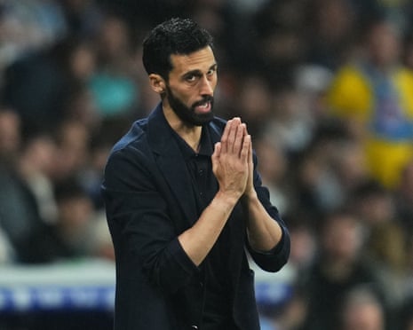 Álvaro Arbeloa promised his Real Madrid would ‘fight to the end’, which some players seem to have taken too literally.
