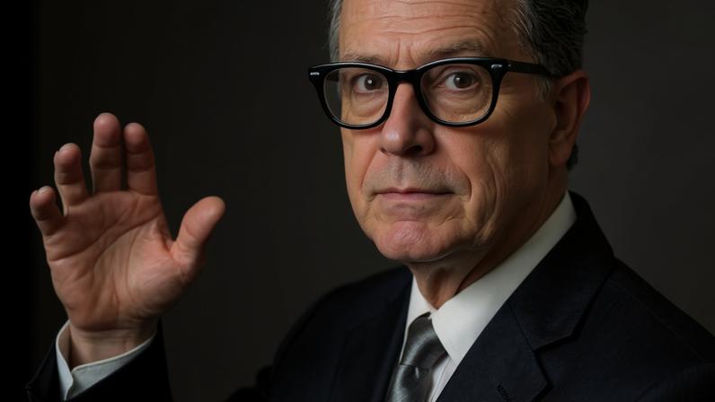 TV noturna se despede de Stephen Colbert, reconhecendo sua humanidade