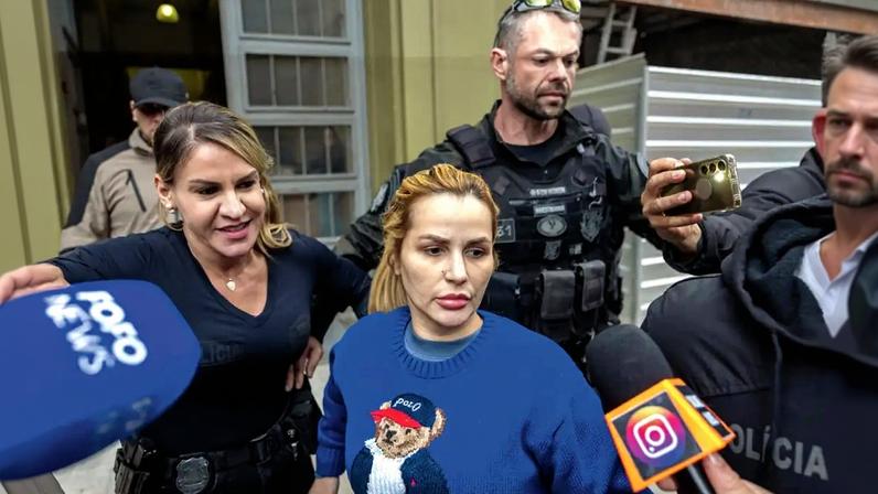 NA MIRA - A advogada, ao ser presa em São Paulo: investigação aponta dezenas de empresas e proximidade com Marcola