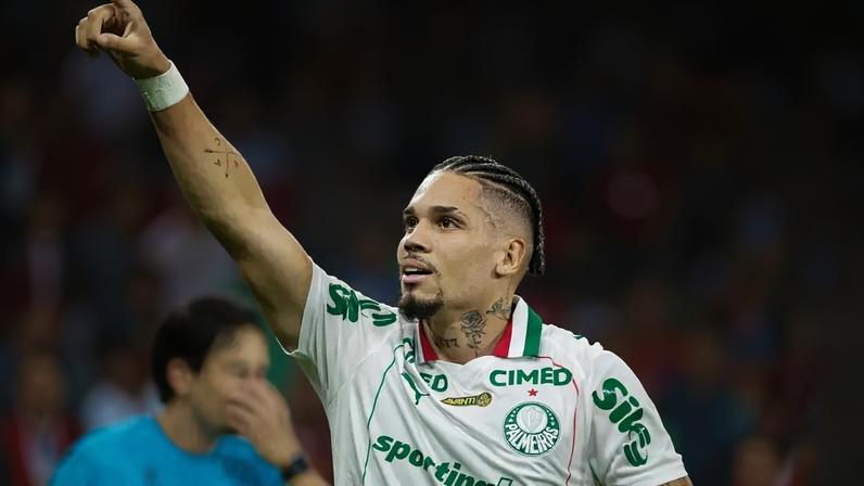 Paulinho comemora gol em Flamengo x Palmeiras (Foto: Ruano Carneiro / Carneiro Images/Fotoarena/Folhapress)