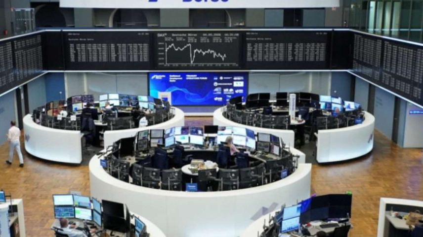 Bolsa de Frankfurt 4 de maio de 2026. REUTERS/equipe