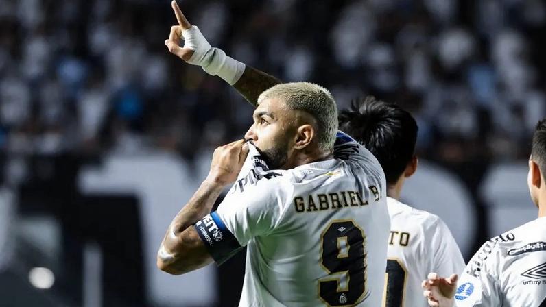 Gabigol em ação pelo Santos (Foto: Sports Press Photo / Sports Press Photo/Fotoarena/Folhapress)