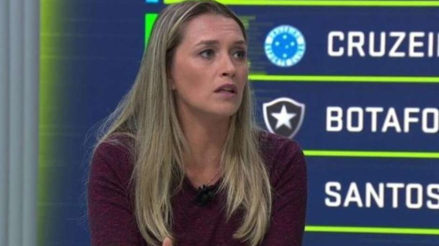 Ana Thaís Matos criticou o posicionamento de Tite após o treinador pedir desculpas à torcida do Corinthians –