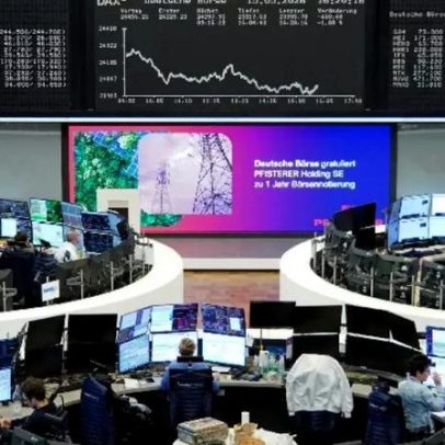 Ações europeias fecham em alta, inflação freia ganhos