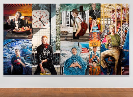 Uncanny … Hernan Bas’s The Visitors at Ca’ Pesaro in Venice.