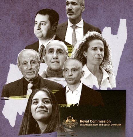 Some of the witnesses who have given evidence to the royal commission about the antisemitism they have faced and the Bondi terror attack.