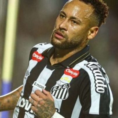 Neymar marca, Santos vacila no fim e empata com Recoleta