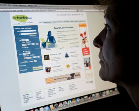 Shares in Trainline dropped sharply on its earnings guidance.