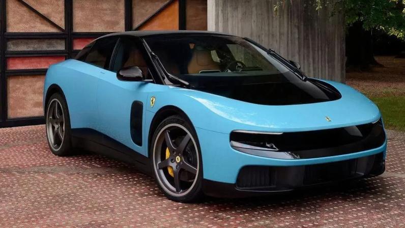 Espera-se que a Ferrari Luce, que é completamente elétrica, esteja disponível ainda este ano