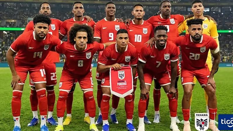 Kadir em campo pela seleção do Panamá – Divulgação/@fepafut