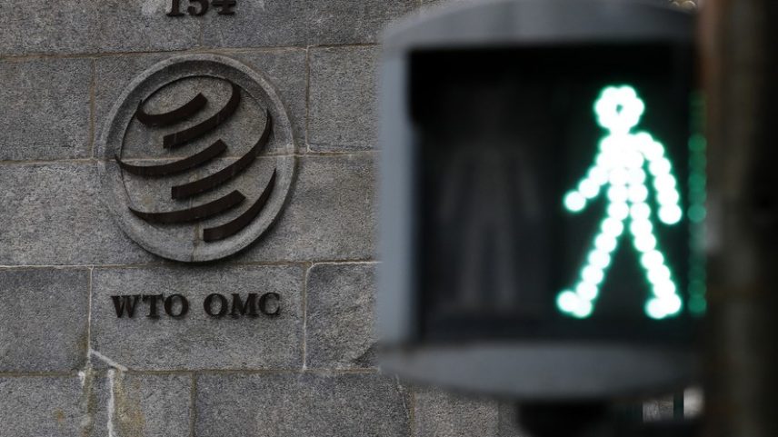 Visão da Organização Mundial do Comércio (OMC) — Foto: Stefan Wermuth/Bloomberg