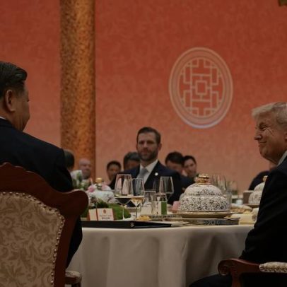 Banquete de Xi para Trump une cozinha chinesa e ocidental