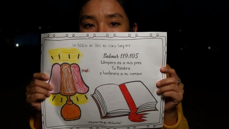 Muitas crianças estão aprendendo sobre Jesus e evangelizando suas famílias. (Foto: Reprodução/Portas Abertas)