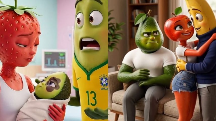 Novelas das frutas geradas por IA dominam redes sociais; conteúdo é problemático, segundo governo