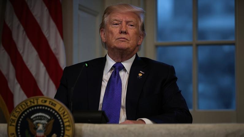 Donald Trump na Casa Branca