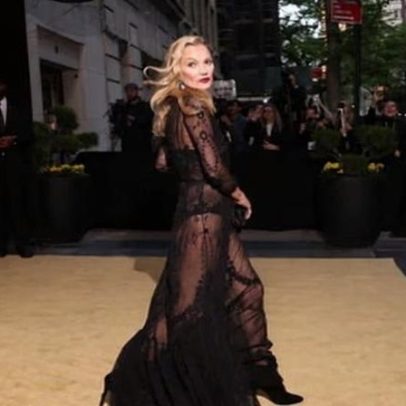 Momentos marcantes de Kate Moss: de vestidos de festa a botas enlameadas