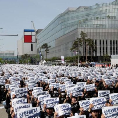Boom global de IA provoca greve iminente e tensões na Samsung