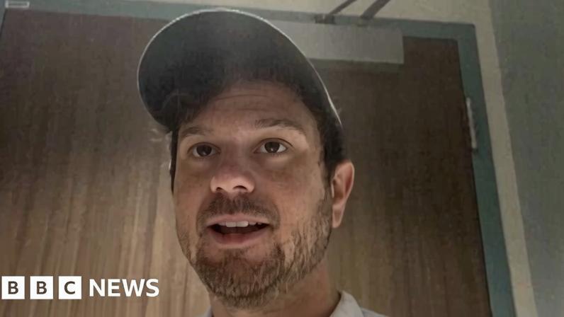 Homem compartilha imagens de dentro da quarentena por hantavírus