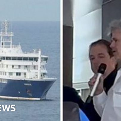 Passageiros dizem que navio com vírus não é infeccioso após primeira morte