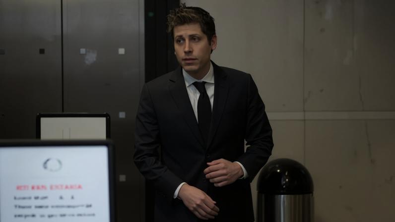 OpenAI CEO Sam Altman arrives at the federal courthouse in Oakland, California, on 14 May.