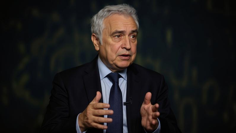 Fatih Birol, diretor-executivo da Agência Internacional de Energia, em Davos em 2024