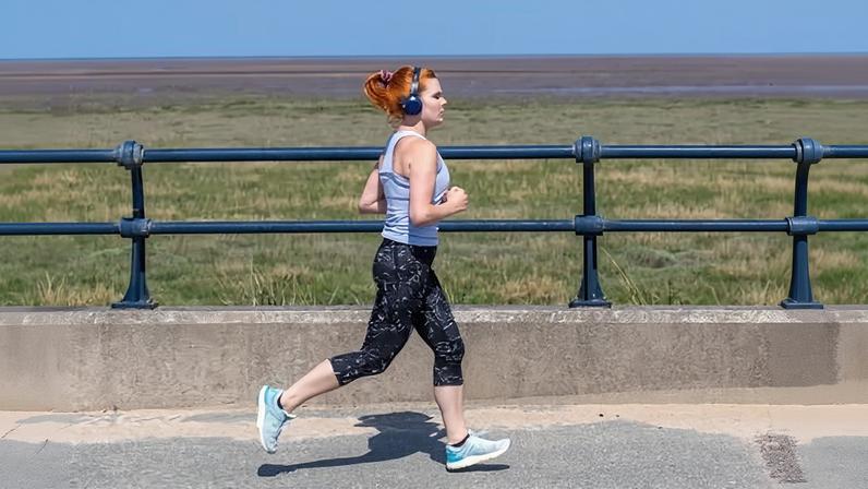 Woman running
