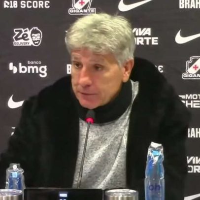 Renato admite que o time entregou o jogo após derrota para o Internacional