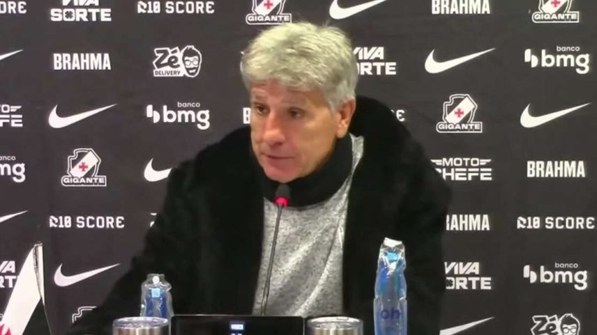Renato não esconde a decepção com a falta de atenção do Vasco na derrota para o Internacional.