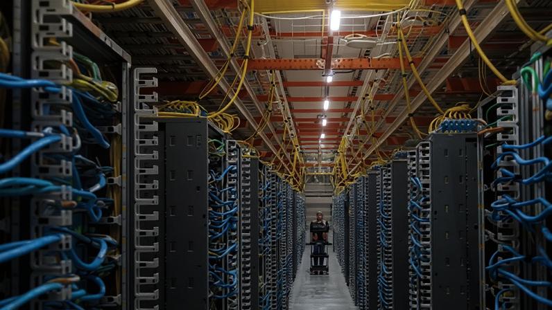 ‘Ordinary people are coming together across partisan divides to say no to a status quo that allows tech lobbyists to ram through data center deals at a breathtaking clip.’ Photograph: Noah Berger/Reuters
