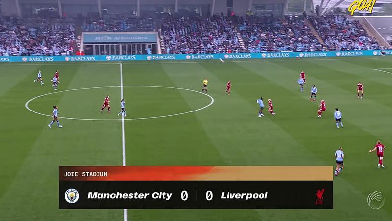 Manchester City vence Liverpool por 1-0 na WSL