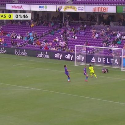 Washington vence Orlando Pride por 1 a 0 no futebol feminino