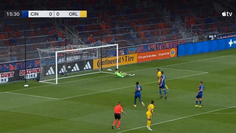 Orlando City vence FC Cincinnati por 1 a 0 com gol de Martín Ojeda