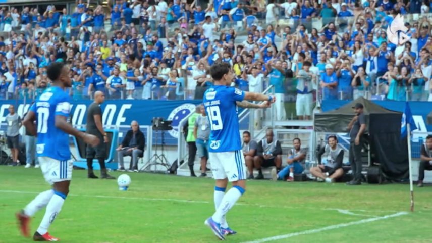 Com gols de Kaio Jorge e Luis Sinisterra, o Cabuloso garantiu a vitória por 2 a 1 no Brasileirão.