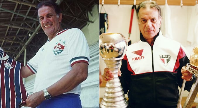 Telê Santana é considerado ídolo nos tricolores por onde passou