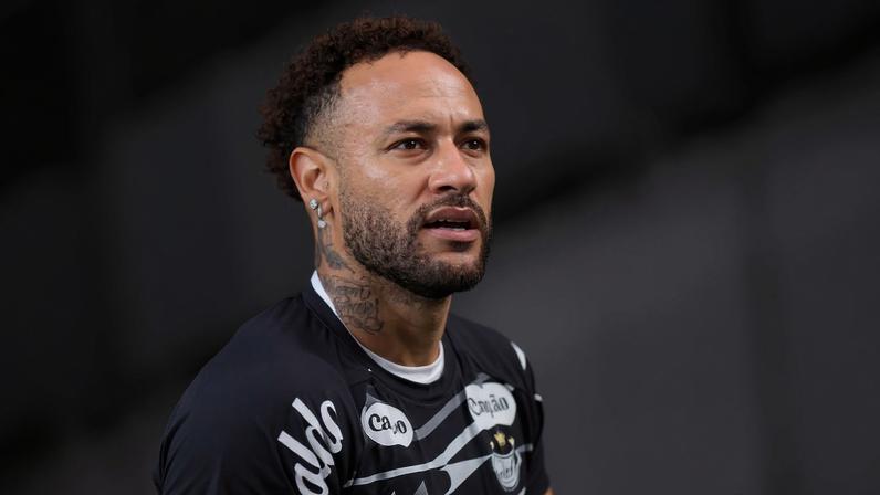Neymar atacante do Santos