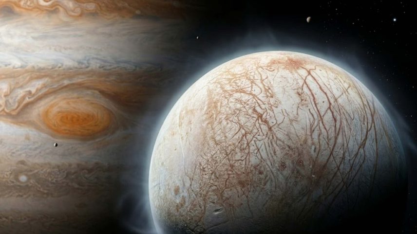 Lua de Júpiter perde sinal de água após nova análise do Hubble