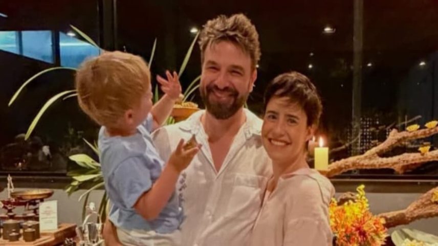 Filho de Fernanda Vasconcellos faz surpresa após fim de gravações